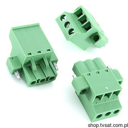 MSTBVA2,5-3-G-5,08 1755749 Terminal Block 3 Pin THT PHOENIX