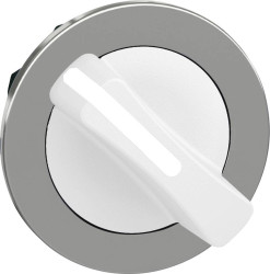 Schneider Electric ZB4FD201 ZB4FD201 Element czołowy przełącznika wyboru płaski (Ø) 30.5 mm chrom, biały 1 szt.