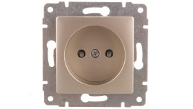 Vena Gniazdo Pojedyncze B/U Z Przesłonami Satyna 515033