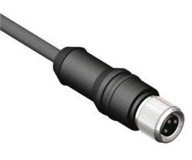 Złącze i kabel ze złączem Proste M8 x Wolna końcówka, 4 A, 60 V, dł. 10m, IP67, RS PRO