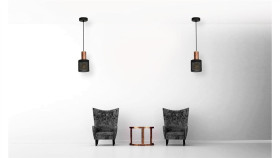 Lampa Sufitowa Sitya Black, Styl Loftowy, Odkryte Żarówki E27 K-4382 Kaja...