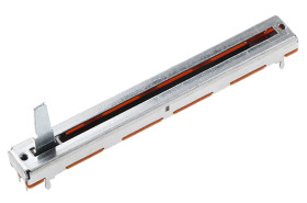 Potencjometr suwakowy 10kΩ typ Suwakowe Bourns 0.125W długość wału 15mm Otwór przezierny