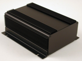 Extruded Enclosure - Heat Dissipative, 1455NHD1601BK
