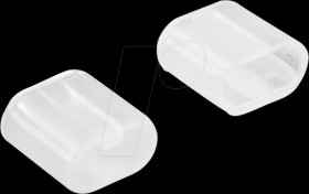 64035 Dust cover, Lightning plug, 10 pieces, transparent