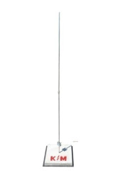Maszt odgromowy na podstawie betonowej H=2m aluminiowy KM102AL /1kpl./