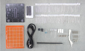 3D LightSquared 4x4x4 LED Cube - efekt świetlny