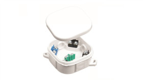 Puszka N/T Hermetyczna Ph 92X92x44 Klik 5X4mm2 Ip54 Biała A.0020B