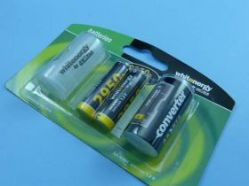 R-6-&gt;R-14 KONWERTER+2 SZT AKU.AA-2950