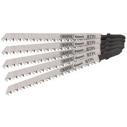 Draper 81728 DT301CD 115mm Jigsaw Blade Set (5 Piece)