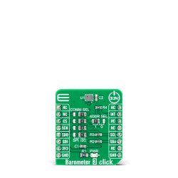 Zestaw rozwojowy czujników, DPS368, Barometer 3 Click