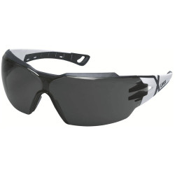 uvex 9198230 pheos cx2 safety glasses white/black optimal eye protection