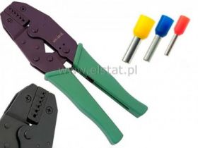 Zaciskarka konektorów; tulejki izolowanej HT 301E