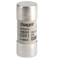 Bezpiecznik 32A 22.2 x 58mm 690V Hager