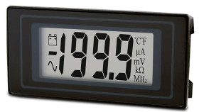 Woltomierz cyfrowy DC LCD Lascar ±1 % 3.5-cyfr