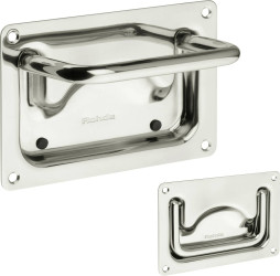 Rohde EE-07.118.49 Uchwyt składany stali szlachetnej (D x S x W) 90 x 90 x 13.5 mm 1 szt.