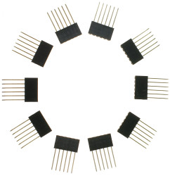 Stackable Header - 6 Pin (Extended)