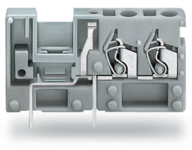Złącze PCB, seria: 742 1-pinowe raster 5 mm 1-rzędowe Otwór przelotowy WAGO