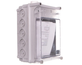 Skrzynka zabezpieczeniowa z pokrywą uchylną SWKI 63A 400V 9232-000