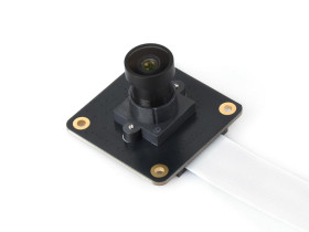 Waveshare IMX296 1.6MP M12 Mono Camera, Global Shutter, Supports Raspberry Pi Series Boards