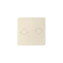 Simon 82 Klawisz podwójny przyciku żaluzjowego beżowy 82028-31