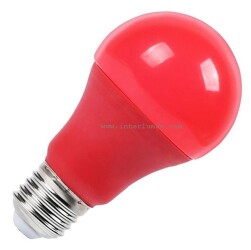 E27 » czerwona A60 230V 9 W 270lm Led v-tac 6033