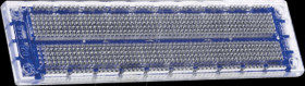 Breadboard, 700 Contacts, Transparent/Blue