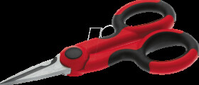 120130 Scissors, electrician, 140 mm
