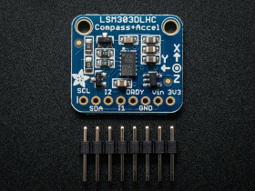 Triple-axis Accelerometer+Magnetometer (Compass) Board - LSM303 [Discontinued]