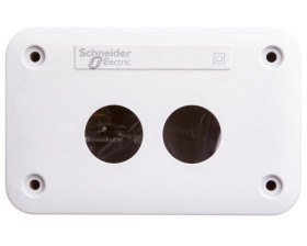 Obudowa kasety 2-otworowa 22mm szara IP54 XALE2