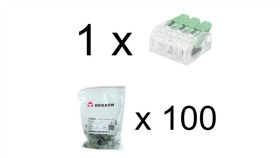 Szybkozłączka Instalacyjna 2X0.2-4.0 Mm2 Vde Ul 450V 32A Dgn 1 Sztuka 100...