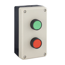 Obudowa kasety sterowniczej Idec 2-otworowa Ø 22mm Szary IP65 FB