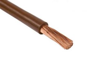 Przewód LgY 1x0.5mm2 brązowy