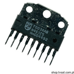 70034AB TDA6111Q Video Amplifier SIP9 PHILIPS