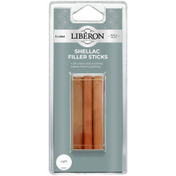 Liberon 126840 Shellac Filler Sticks Light (3 Pack)