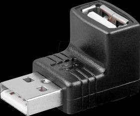 68920 USB 2.0 adapter A connector &gt; 90° A socket