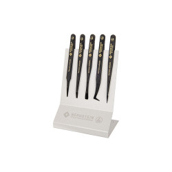 Pęseta dł. całkowita 120 mm Bernstein antymagnetyczna ESD Plastik