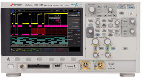 Oscyloskop 1GHz Keysight Technologies Stacjonarny Cyfrowy CAT I ±40 V MSOX3102T z kalibracją DKD CAN, IIC, LIN, RS232,