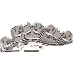 WAGO 2005-7646 N/L/PE Multilevel Installation Terminal Block Grey