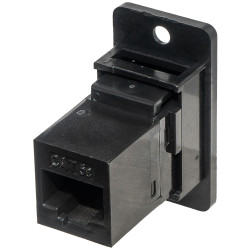 TUK Ltd FACK4Bpm Category 5e Unshielded Compact Low Profile Panel Mount Coupler