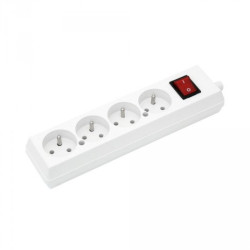 Gniazdo listwa 4gn+wył zu GN-470WS ECO PLASTROL