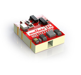 Przetwornica DC-DC, 1W, Uwe 4,5 → 5,5 V DC, Uwy 5V dc, Iwy 200mA, Murata Power Solutions