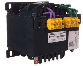Transformator 1-fazowy bezpieczeństwa TMM1000/A 230/ 42V 24,0A, Ta 40, 16230-9994