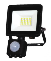 Naświetlacz Floodlight Slim G9 z czujnikiem ruchu 20W LED, 1900lm, 4000K, czarna / 47975