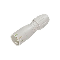 Binder 99 9105 460 03 Micro DIN Connector Plug Straight 3 Pins 1pc.