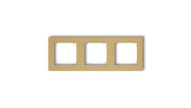 Mini Ramka Potrójna Złota 29Mr-3
