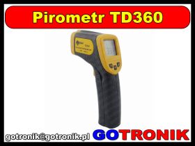Pirometr - miernik temperatury TD360