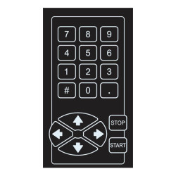 Teko - M58.9 Klawiatura membranowa (131,8 x 72 x 0,7 mm)