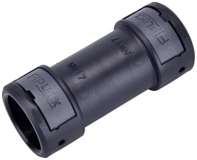 Złącze do rur karbowanych Fränkische Rohrwerke ACPA-12B 4891607400, prosty, 10 szt.