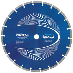 MEXCO GPX10830020 GPX10-8 Concrete Diamond Blade 300 x 20mm