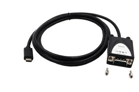 Kabel USB Złącze A USB 2.0 Złącze B RS232C dł. 1.8m Kabel USB-C USB 3.2